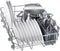 Bosch SPI2IKS10E - Half geïntegreerde vaatwasser 45 cm - 9 couverts - Geluid 48dB - Energieklasse F