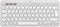 Logitech Pebble Keys 2 K380s - Draadloos Toetsenbord - Bluetooth - Wit