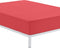 Verstelbaar onderlaken Alexandra House Living Rood 105 x 190/200 cm