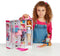 Klein toys Barbie-kledingkoffer - kledingrekken en -legplanken - incl. accessoires- meerkleurig