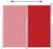 vidaXL - Windscherm - uittrekbaar 300x140 cm - rood
