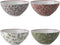 Laura Ashley Stockbridge Kommen set van 4 - Schaaltjes - Ø16 cm - Kerstservies - Geschenkdoos - Schaaltjes