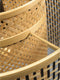 GOOD&MOJO Hanglamp Bhutan - Bamboe/Zwart - Ø40cm - Scandinavisch,Bohemian - Hanglampen Eetkamer, Slaapkamer, Woonkamer
