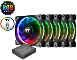 Thermaltake Riing Plus 14 - Behuizingsventilator - 5-pack RGB LED 140mm (5 stuks)