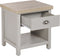 Beliani CLIO - Bijzettafel - Grijs - Spaanplaat
