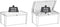Keter Borneo Opbergbox 416L - Wicker design - Waterdicht - Grafiet