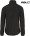 AGU GO Regenjas Essential - Waterdichte en Ademend Regenjas - Unisex - Zwart - L
