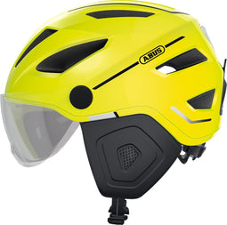 Abus Urban Pedelec 2.0 ACE - Fietshelm - NTA-8776 gekeurd met achterlicht - Signal Yellow - Maat S (51-55cm)