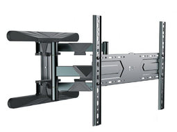 Gembird WM-80ST-01 - Dubbelarmige full-motion TV-muurbeugel - Geschikt voor 40-80" TV's - Draaggewicht 50 kg