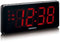 Lenco CR-30 - Wekker - FM radio met snooze en slaaptimer - Zwart