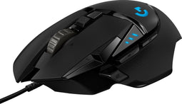 Logitech G502 HERO - Bedrade Gaming Muis - 25.600 DPI - Zwart
