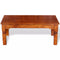 vidaXL - Salontafel - 110x60x45 - cm - massief - hout