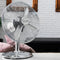 Cecotec EnergySilence 620 RetroDesk tafelventilator, 40 W, verchroomd, diameter van 30 cm, met 4 vleugels, 3 snelheden, oscillat