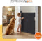 Goliving Oprolbaar Traphekje - Veiligheidshekje - Push & Turn - 10 tot 150 cm Breed - Aluminium frame - Zwart