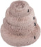 District 70 FUZZ - Donut Hondenmand - Knus en comfortabel - Sand - Large Ø 80 cm