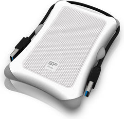 Silicon Power Armor A30 - Externe harde schijf - 2 TB - Stootvast - Wit