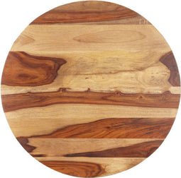 vidaXL - Tafelblad - rond - 25-27 - mm - 60 - cm - massief - acaciahout