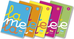 Notitieboekje Lamela 3X3 PP 50 Lakens 5 Stuks Roosterbladen 90 gr A4 (5 Onderdelen)