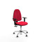Bureaustoel Algarra AS Piqueras y Crespo B1D05RT Rood