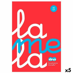 Lamela - Schrift A4 - 80 Lakens - Rood (5 Stuks)