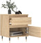 vidaXL - Nachtkastjes - 2 - st - 40x35x50 - cm - sonoma - eikenkleurig