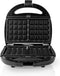 Nedis Multi grill - Grill / Sandwich / Waffle - 800 W - 21.5 x 12 cm - Automatische temperatuurregeling - Kunststof