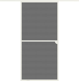 Livn schuifhor Basic - Hordeur 120x240cm - Hoogte en breedte onbeperkt inkortbaar - Wit