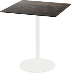 Urban Terrastafel Wit Frame + Riverwashed Wood HPL 70x70 cm - Essentials 130021477