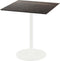 Urban Terrastafel Wit Frame + Riverwashed Wood HPL 70x70 cm - Essentials 130021477