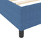 vidaXL - Boxspring - Bed - Blauw - 200x200 - cm - Korduroy - Stof