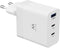 Ewent EW1323 - Oplader - 65W Power Delivery 3.0 Quick Charge 3.0 - Wit