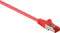 CAT6 Netwerkkabel - RJ45 Male - RJ45 Male - S/FTP - 0.25 m - Rond - LSZH - Rood - Envelop