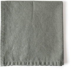 Dutch Rose Linen Servetten katoen en linnen - 45x45cm - Groen
