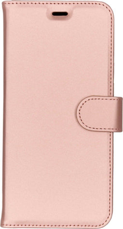 Accezz Hoesje Geschikt voor Samsung Galaxy A6 Plus (2018) Hoesje Met Pasjeshouder - Accezz Wallet Softcase Bookcase - Roze