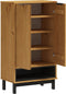 vidaXL - Schoenenkast - FLAM - 59,5x35x107 - cm - massief - grenenhout