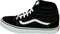 Vans YT Ward Hi - Hoge sneakers - Suede/Canvas - Black/White - Maat 38