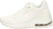 Skechers Million Air - Elevated Air - Hoge Sneakers - Wit