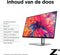 HP Z24q G3 (2023) - Monitor - QHD 2560x1440 90Hz IPS - Zilver