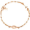 Amen Dames Armband 925 sterling zilver Zilver One Size Roségoud 32015433