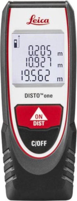 Leica DISTO One - Laserafstandsmeter - 20m bereik - IP54 (stof- en waterbestendig)