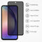 Accezz Gehard Glas Privacy Screenprotector - Samsung Galaxy A54 (5G) en S23 FE - 9H gehard glas - Zwart rand