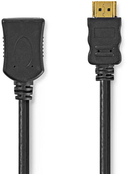 Nedis CVGL34090BK50 - HDMI Kabel - 500 cm - Zwart