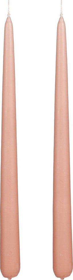 Mica Decorations Dinerkaars - Set van 2 - H29 cm - Roze (2 stuks)