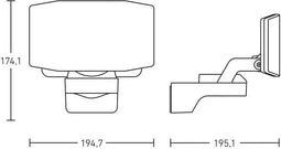 Steinel XLED Protect - LED Schijnwerper - 13,6W 1642lm warm wit - Wit
