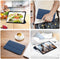 Dux Ducis - Domo Serie folio sleepcover hoes - Geschikt voor Samsung Galaxy Tab A7 (2020) - Blauw