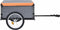 vidaXL - Fietstrailer - 65 - kg - grijs - en - oranje