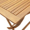 Tuintafel inklapbaar 110x55x75 cm massief acaciahout