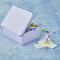 Plus-Plus Basic Reiskoffer - Bouwset 600 delige - Creatief constructiespeelgoed - Pastel Lila paars