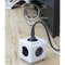 Allocacoc PowerCube Extended Monitor Stekkerdoos - NL/DE (Type F) - Kabel Lengte 1.5 - Wit