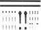 vidaXL - Schuifdeur - met - beslag - 70x210 - cm - massief - grenenhout